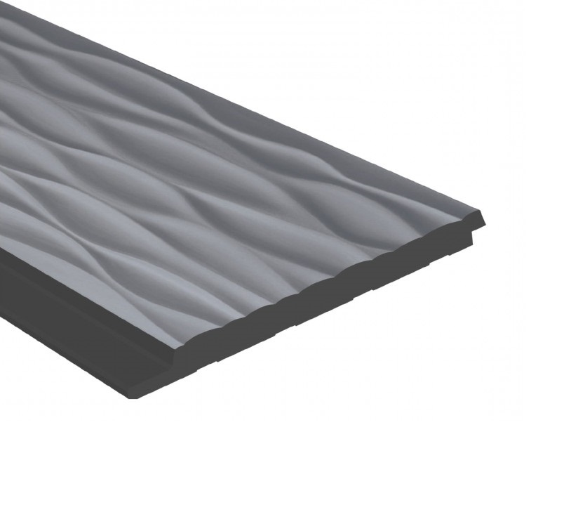 Стеновая панель из полистирола Hiwood LV127W GR15K 2700×120×12