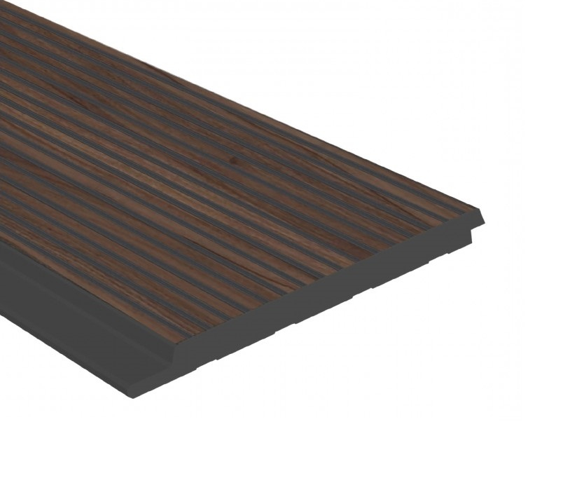 Стеновая панель из полистирола Hiwood LV127L BR395K 2700×120×12