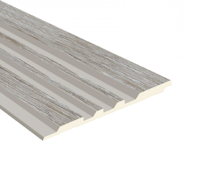 Стеновая панель из полистирола Hiwood LV121 GN68 2700×120×12