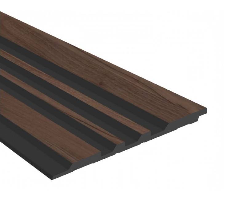 Стеновая панель из полистирола Hiwood LV121 BR395K 2700×120×12