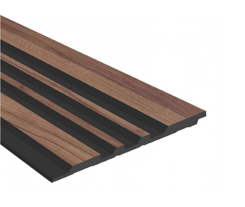 Стеновая панель из полистирола Hiwood LV121 BR396K 2700×120×12