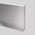 Плинтус алюминиевый Modern Decor L-образный серебро 2950×100×10