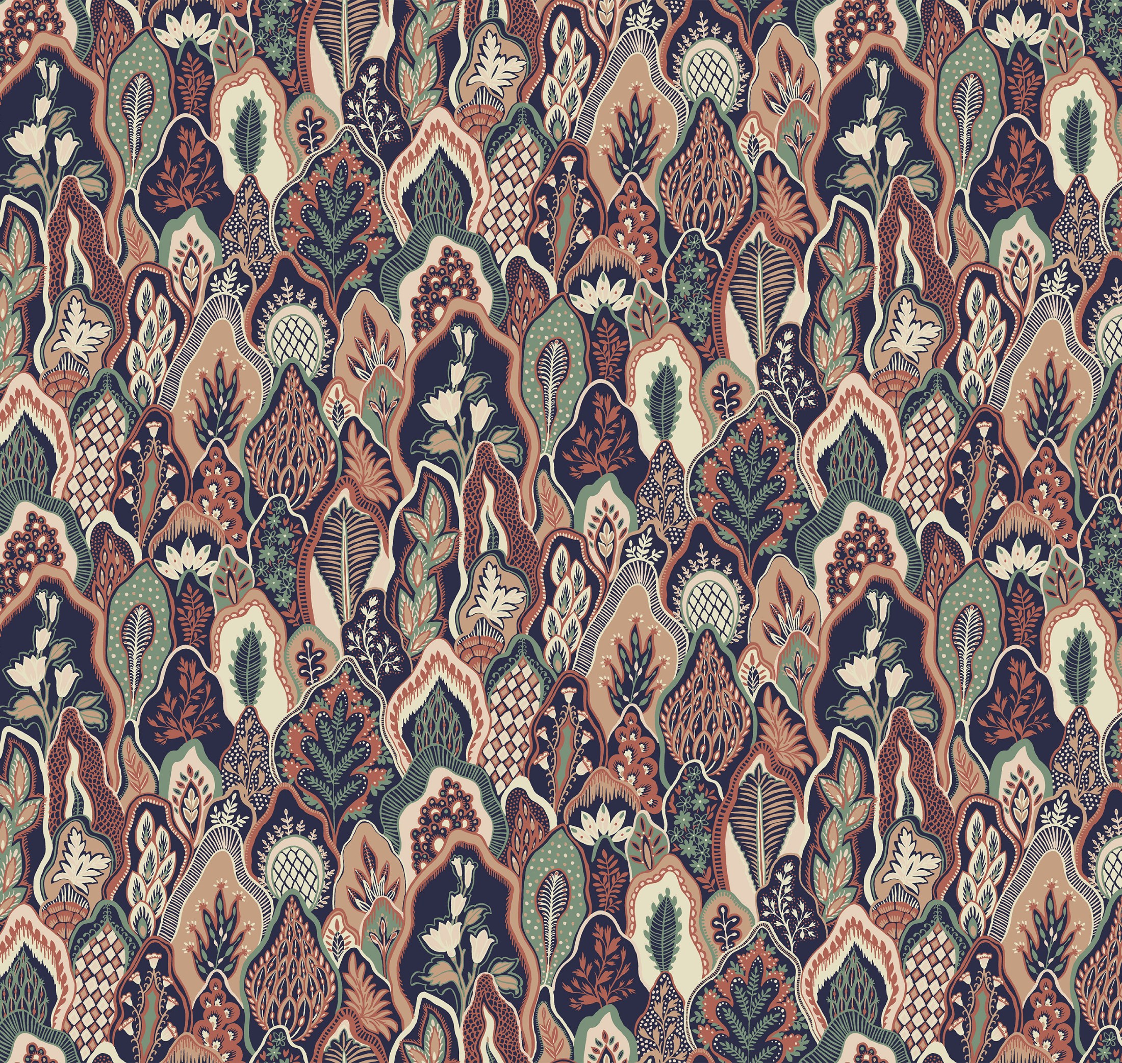 Обои Loymina British Style Forest Palampore BRIT 4 022 10,05×1