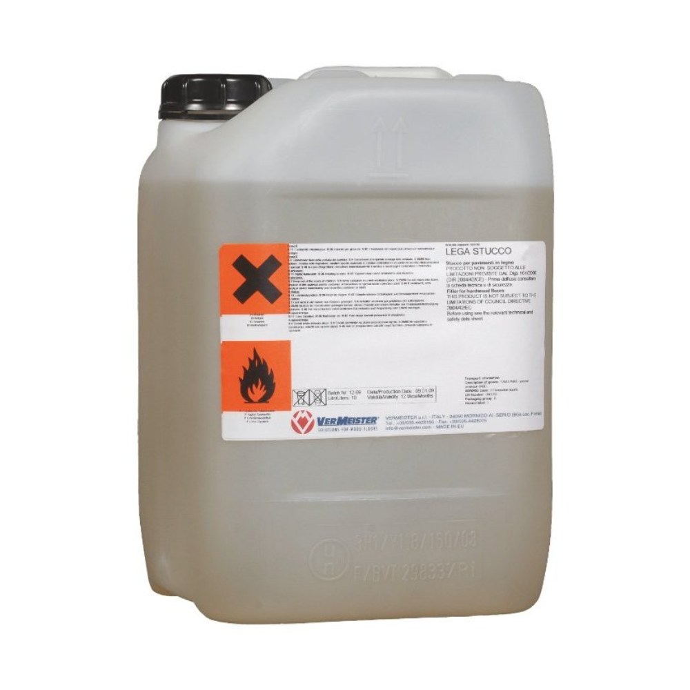 Шпатлевка для паркета Vermeister Lega Stucco на основе растворителя 1 л