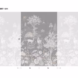 Панно Loymina British Style Forest BRIT 1 011 3×2