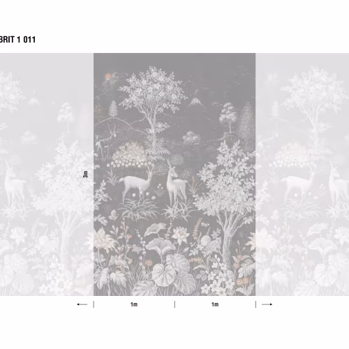 Панно Loymina British Style Forest BRIT 1 011 3×2