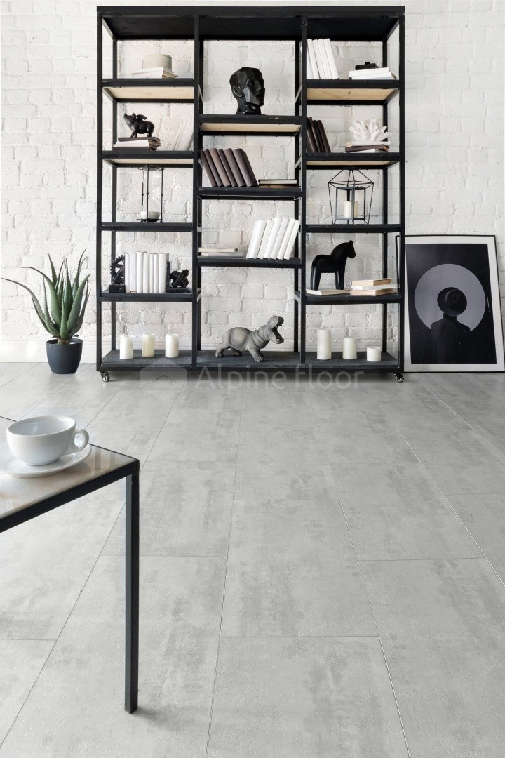 Кварцвиниловый SPC ламинат Alpine Floor Stone Mineral Core Самерсет ECO 4-2 609,6×304,8×4