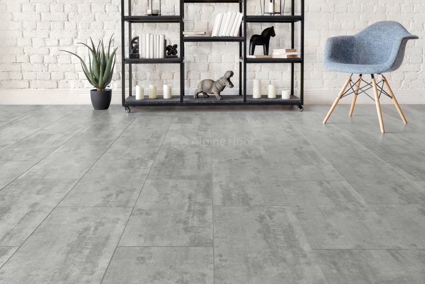 Кварцвиниловый SPC ламинат Alpine Floor Stone Mineral Core Самерсет ECO 4-2 609,6×304,8×4