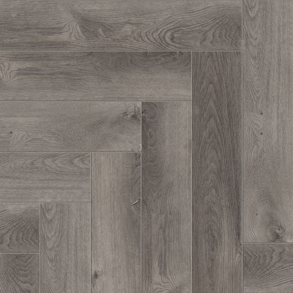 Кварцвиниловый SPC ламинат Alpine Floor Parquet Light Дуб Мерга ECO 13-13 венгерская елка 600×125×4