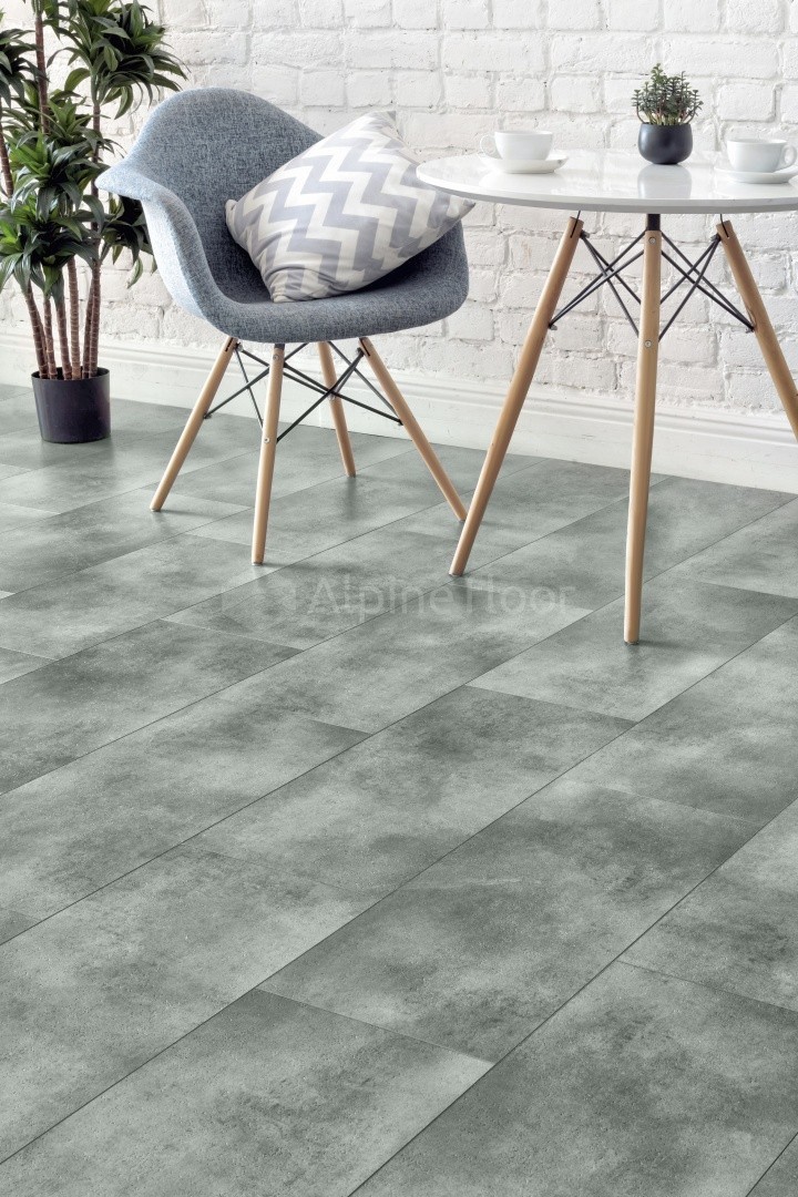 Кварцвиниловый SPC ламинат Alpine Floor Stone Mineral Core Бристоль ECO 4-8 609,6×304,8×4 фото в интерьере Кварцвиниловый SPC ламинат Alpine Floor Stone Mineral Core Бристоль ECO 4-8 609,6×304,8×4 фото в интерьере