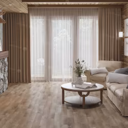 Кварцвиниловый SPC ламинат Alpine Floor Parquet Light Дуб Синистра ECO 13-17 венгерская елка 600×125×4