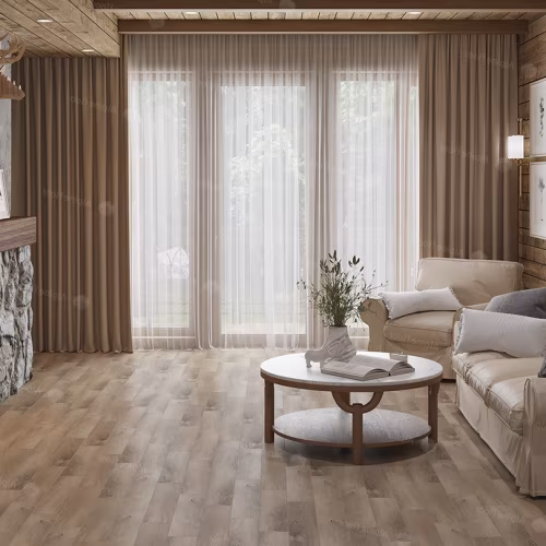 Кварцвиниловый SPC ламинат Alpine Floor Parquet Light Дуб Синистра ECO 13-17 венгерская елка 600×125×4
