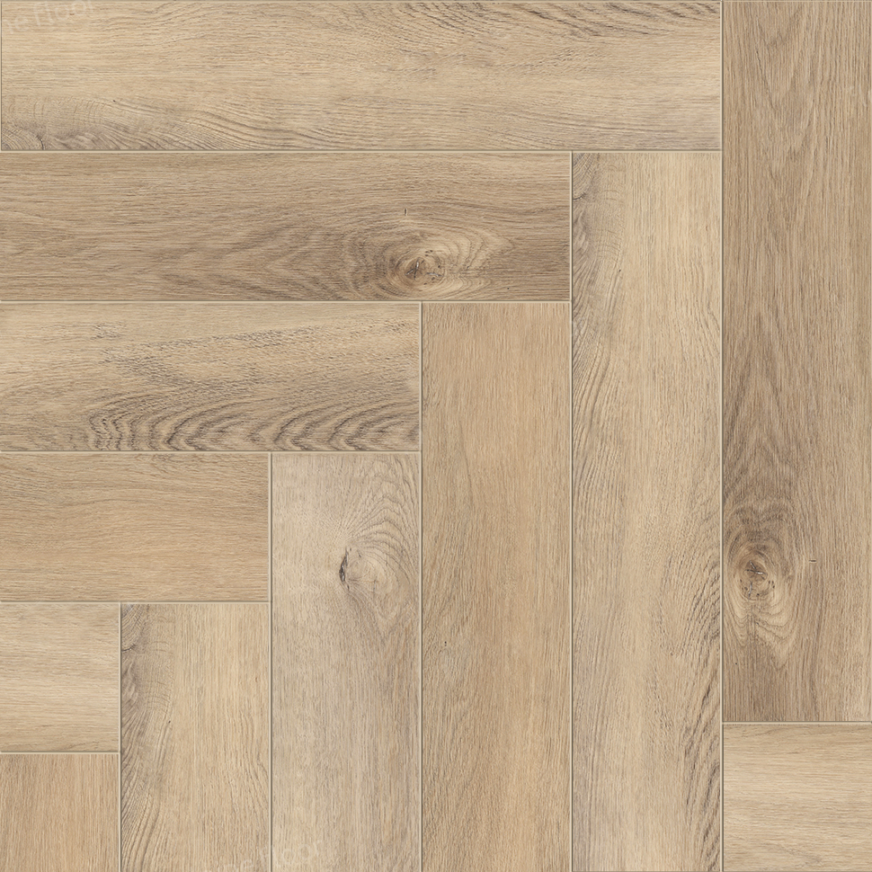 Кварцвиниловый SPC ламинат Alpine Floor Parquet Light Дуб Синистра ECO 13-17 венгерская елка 600×125×4