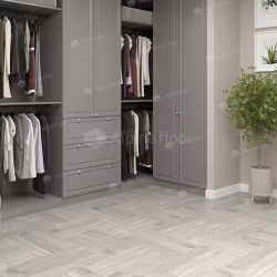 Кварцвиниловый SPC ламинат Alpine Floor Parquet Light Дуб Полис ECO 13-21 венгерская елка 600×125×4
