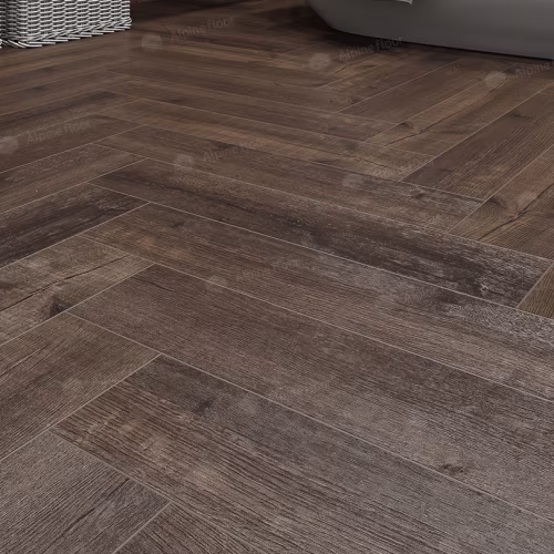Кварцвиниловый SPC ламинат Alpine Floor Parquet Light Дуб Альферац ECO 13-22 венгерская елка 600×125×4