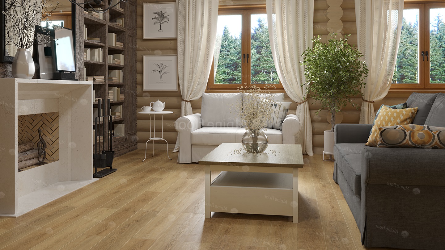 Кварцвиниловый SPC ламинат Alpine Floor Grand Sequoia Сьерра ECO 11-31 1220×183×4