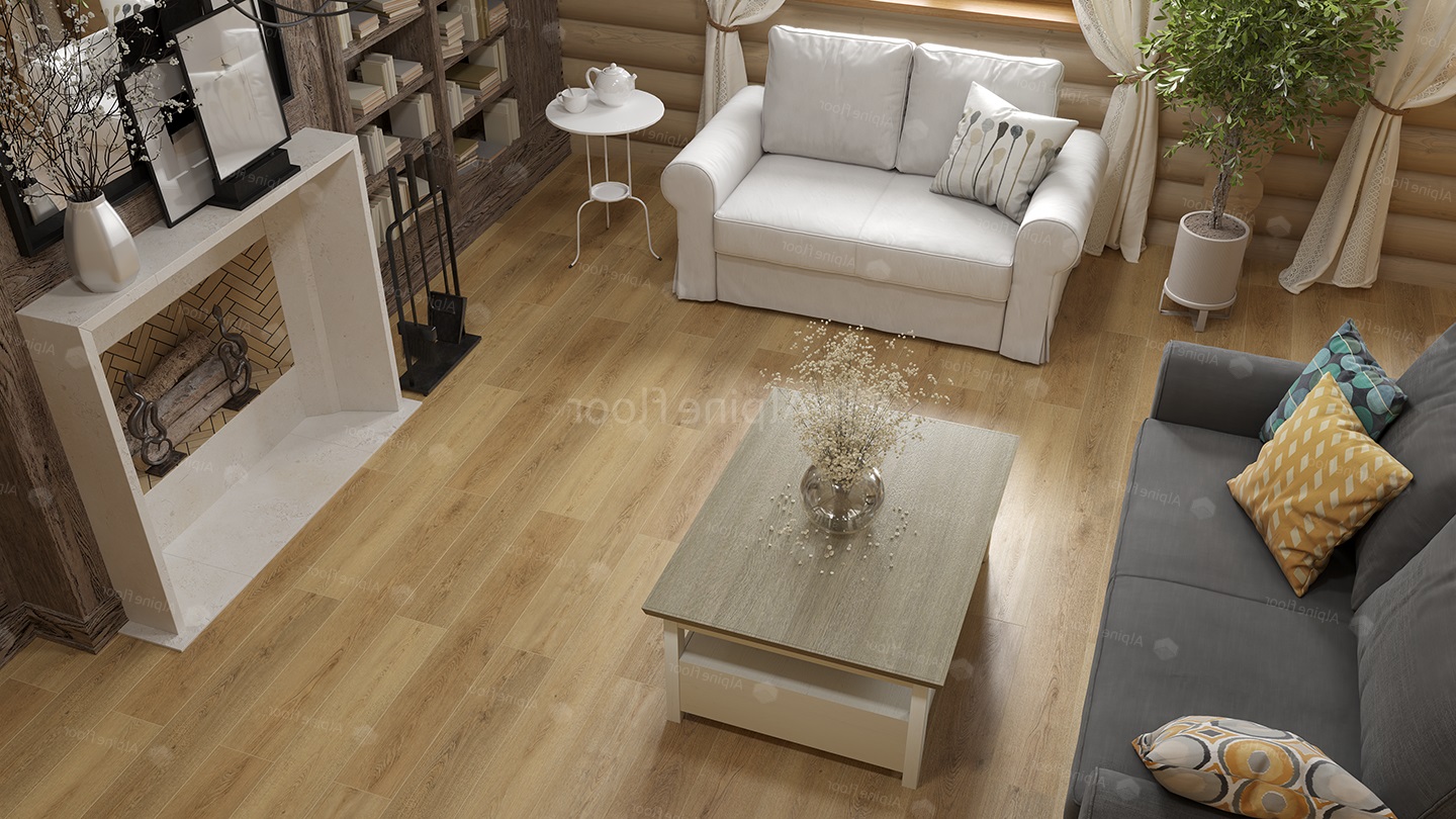 Кварцвиниловый SPC ламинат Alpine Floor Grand Sequoia Сьерра ECO 11-31 1220×183×4