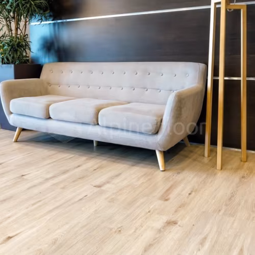 Кварцвиниловая плитка Alpine Floor клеевая Ultra Дуб Ваниль ECO 5-4 1219,2×184,15×2