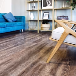 Кварцвиниловая плитка Alpine Floor клеевая Ultra Дуб Миндаль ECO 5-7 1219,2×184,15×2