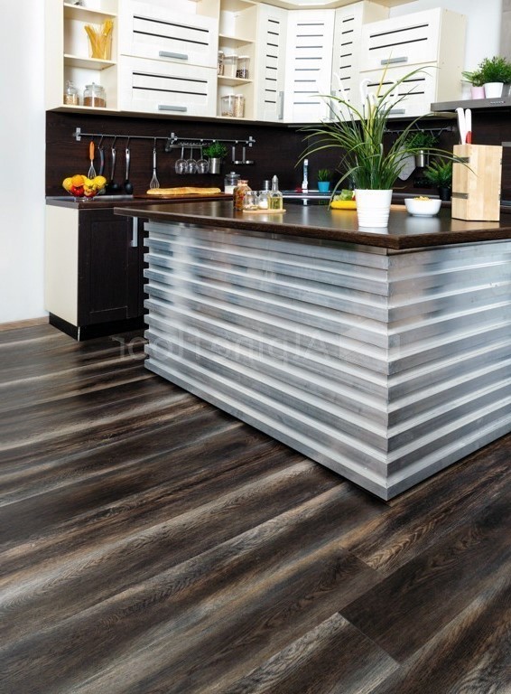 Кварцвиниловая плитка Alpine Floor клеевая Easy Line Орех Темный ECO 3-13 1219,2×184,15×3 фото в интерьере Кварцвиниловая плитка Alpine Floor клеевая Easy Line Орех Темный ECO 3-13 1219,2×184,15×3 фото в интерьере