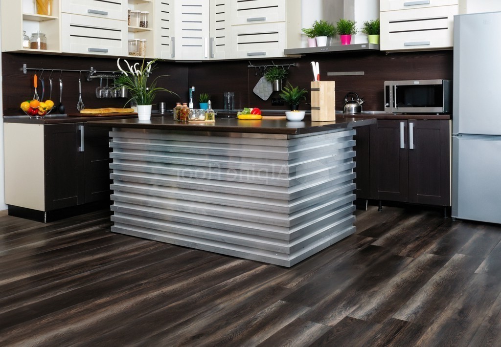 Кварцвиниловая плитка Alpine Floor клеевая Easy Line Орех Темный ECO 3-13 1219,2×184,15×3 фото в интерьере Кварцвиниловая плитка Alpine Floor клеевая Easy Line Орех Темный ECO 3-13 1219,2×184,15×3 фото в интерьере