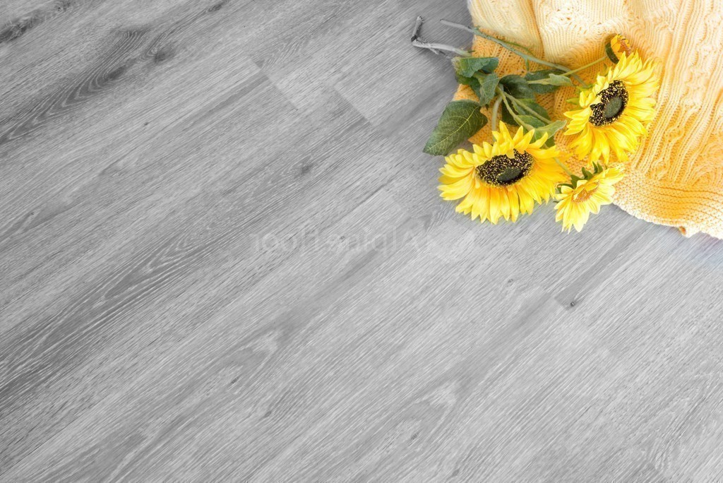 Кварцвиниловая плитка Alpine Floor клеевая Easy Line Дуб Пепельный ECO 3-16 1219,2×184,15×3