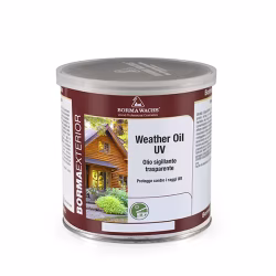 Бесцветное масло для дерева Borma Weather Oil UV 3934.UV 5 л