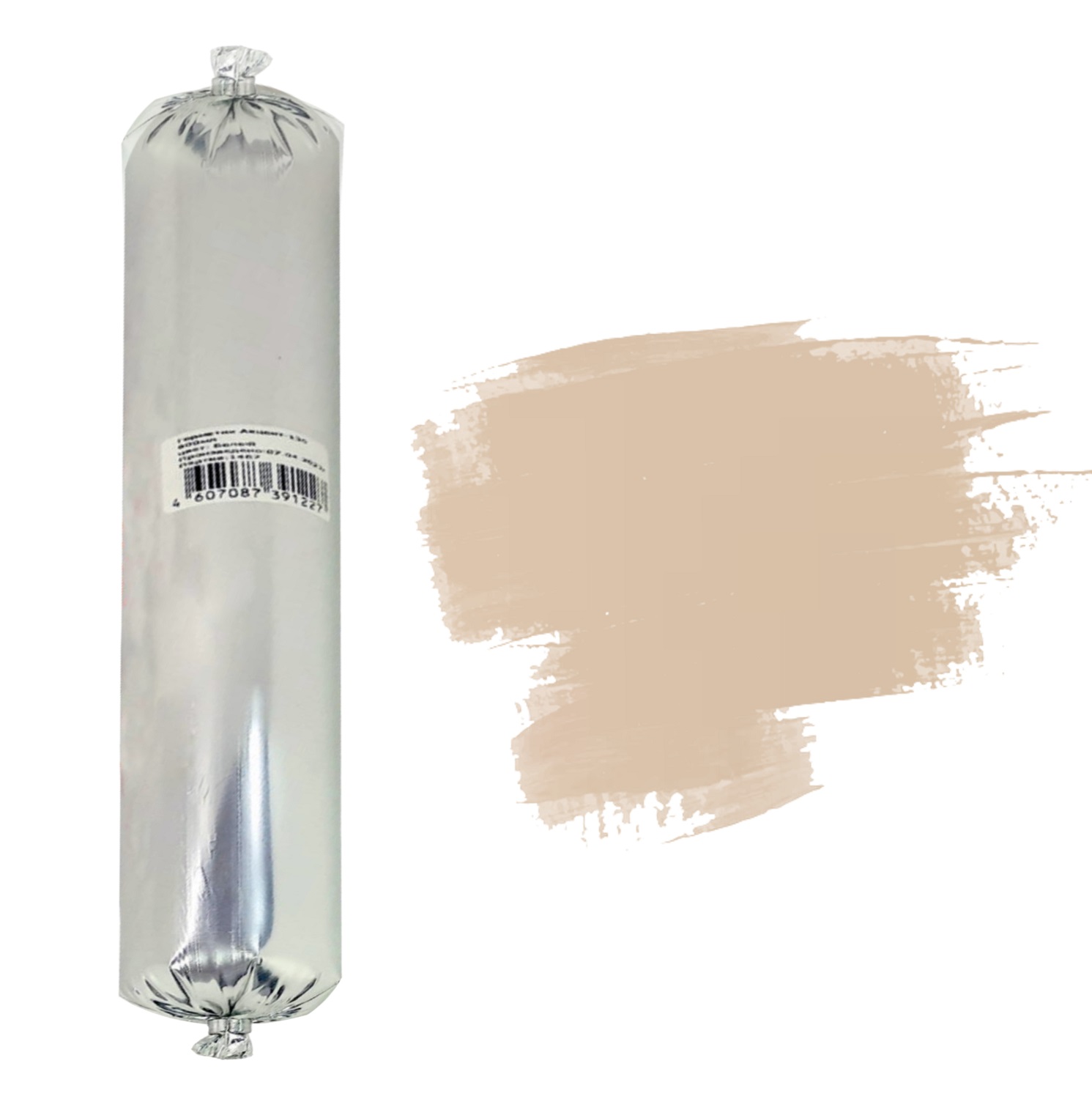 Герметик теплый шов Oliva Акцент-136 акриловый 004 Лиственница 0,6 л Герметик теплый шов Oliva Акцент-136 акриловый 004 Лиственница 0,6 л