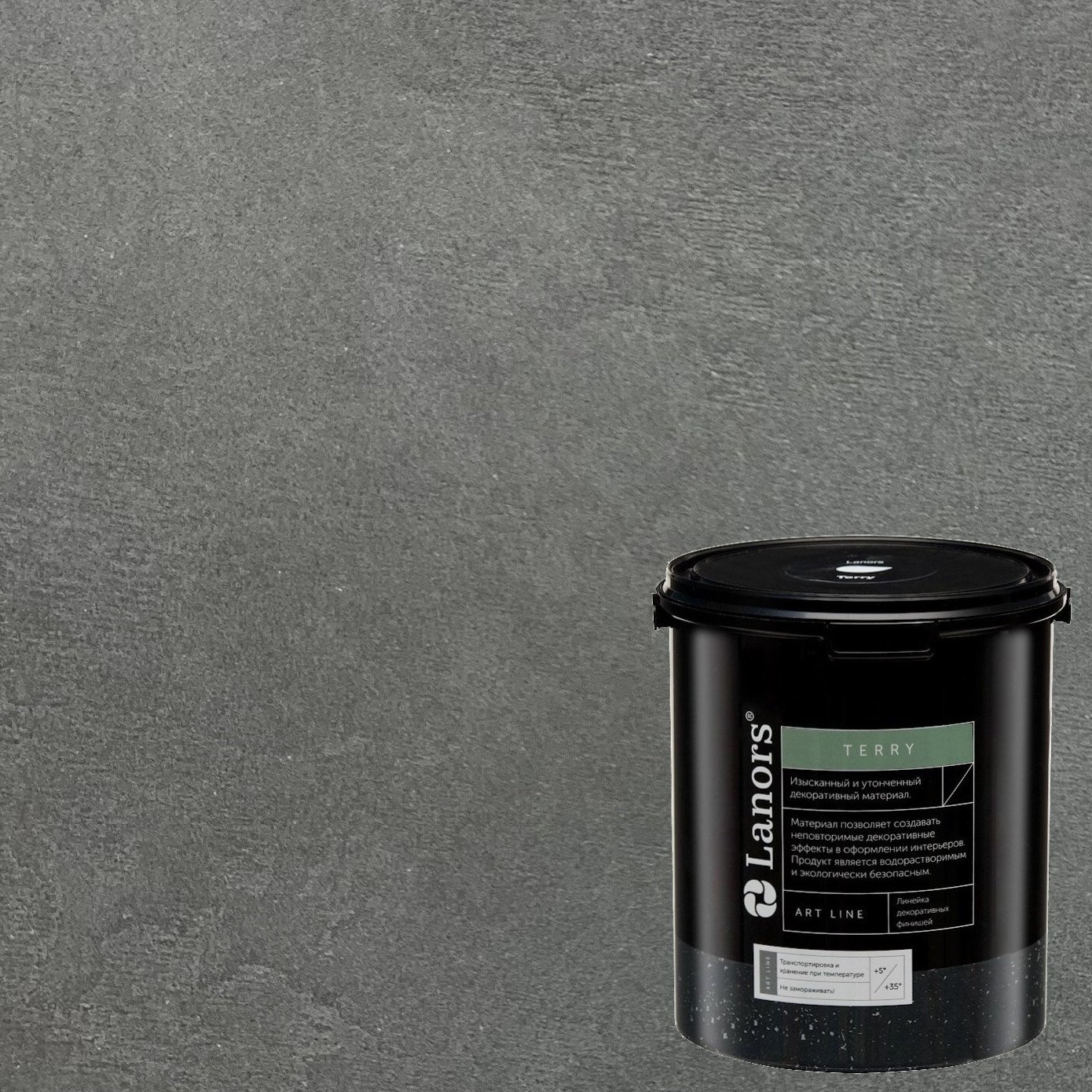 Штукатурка декоративная Lanors мокрый шелк Terry TR_004 1 л Штукатурка декоративная Lanors мокрый шелк Terry TR_004 1 л