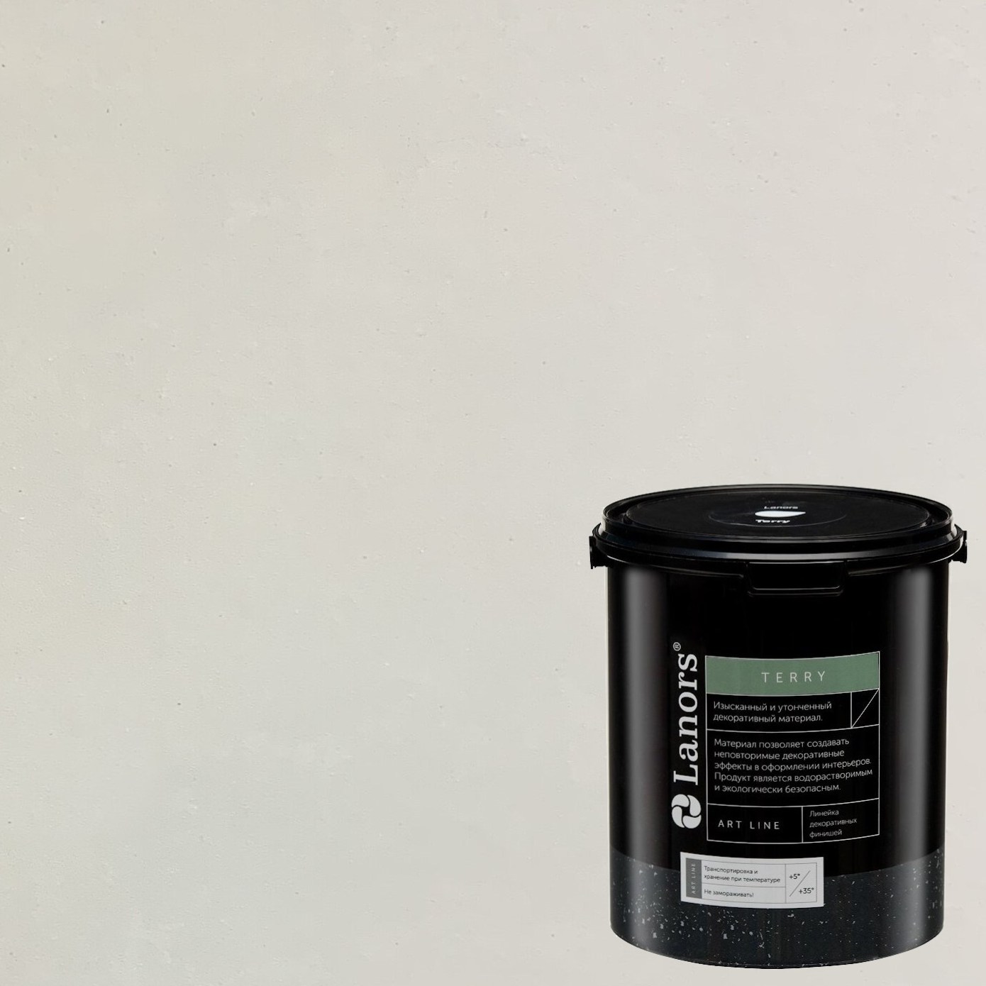 Штукатурка декоративная Lanors мокрый шелк Terry TR_005 1 л