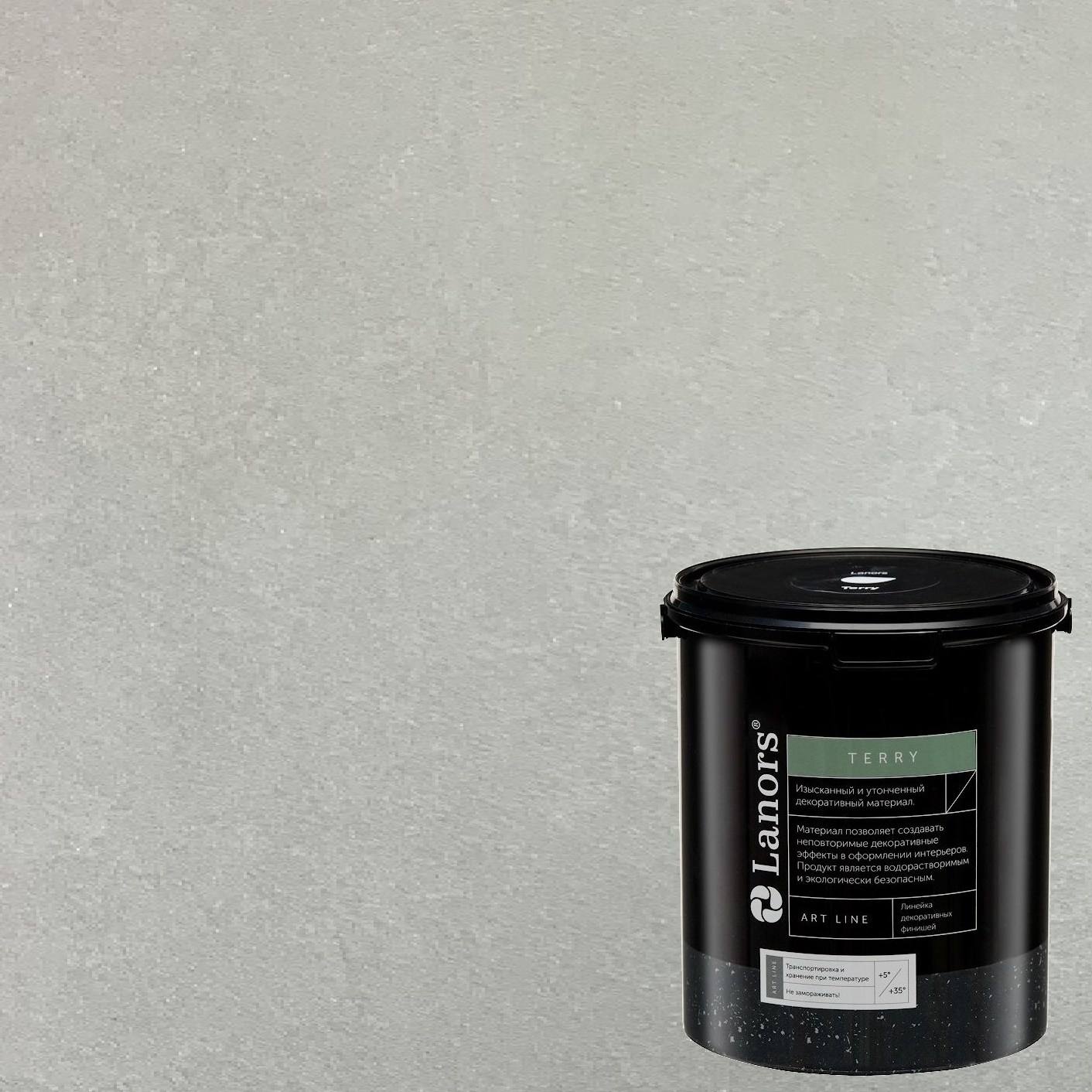 Штукатурка декоративная Lanors мокрый шелк Terry TR_006 1 л