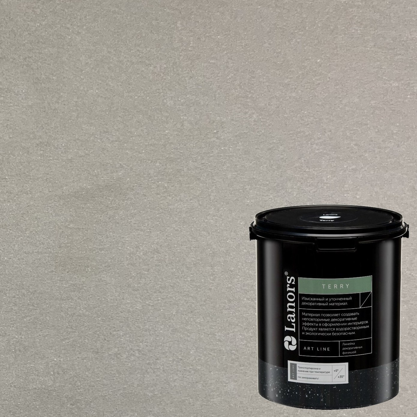 Штукатурка декоративная Lanors мокрый шелк Terry TR_011 1 л