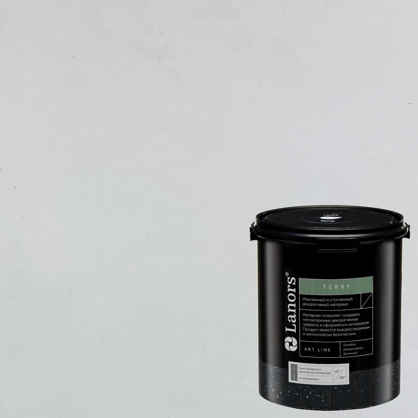 Краска декоративная Lanors мокрый шелк Terry цвет TR_013 2,7 л Краска декоративная Lanors мокрый шелк Terry цвет TR_013 2,7 л