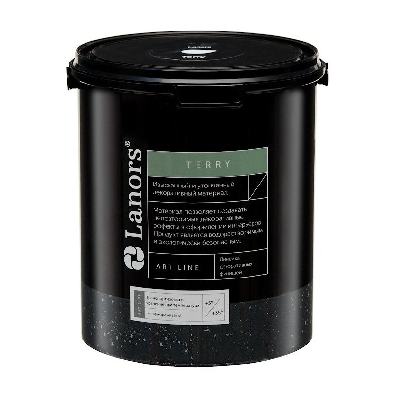 Штукатурка декоративная Lanors мокрый шелк Terry TR_015 1 л