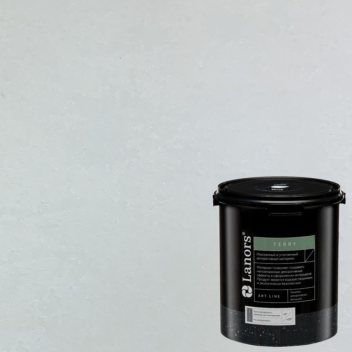Штукатурка декоративная Lanors мокрый шелк Terry TR_017 2,7 л