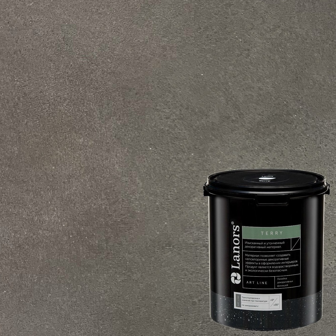Штукатурка декоративная Lanors мокрый шелк Terry TR_020 1 л