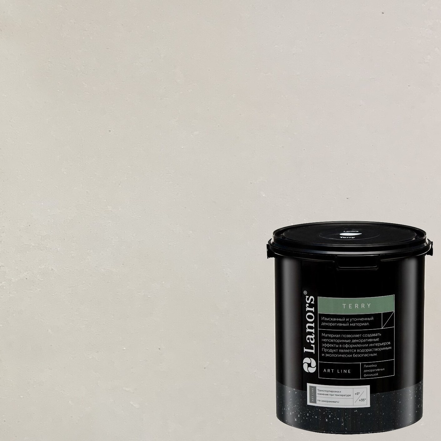 Штукатурка декоративная Lanors мокрый шелк Terry TR_021 1 л