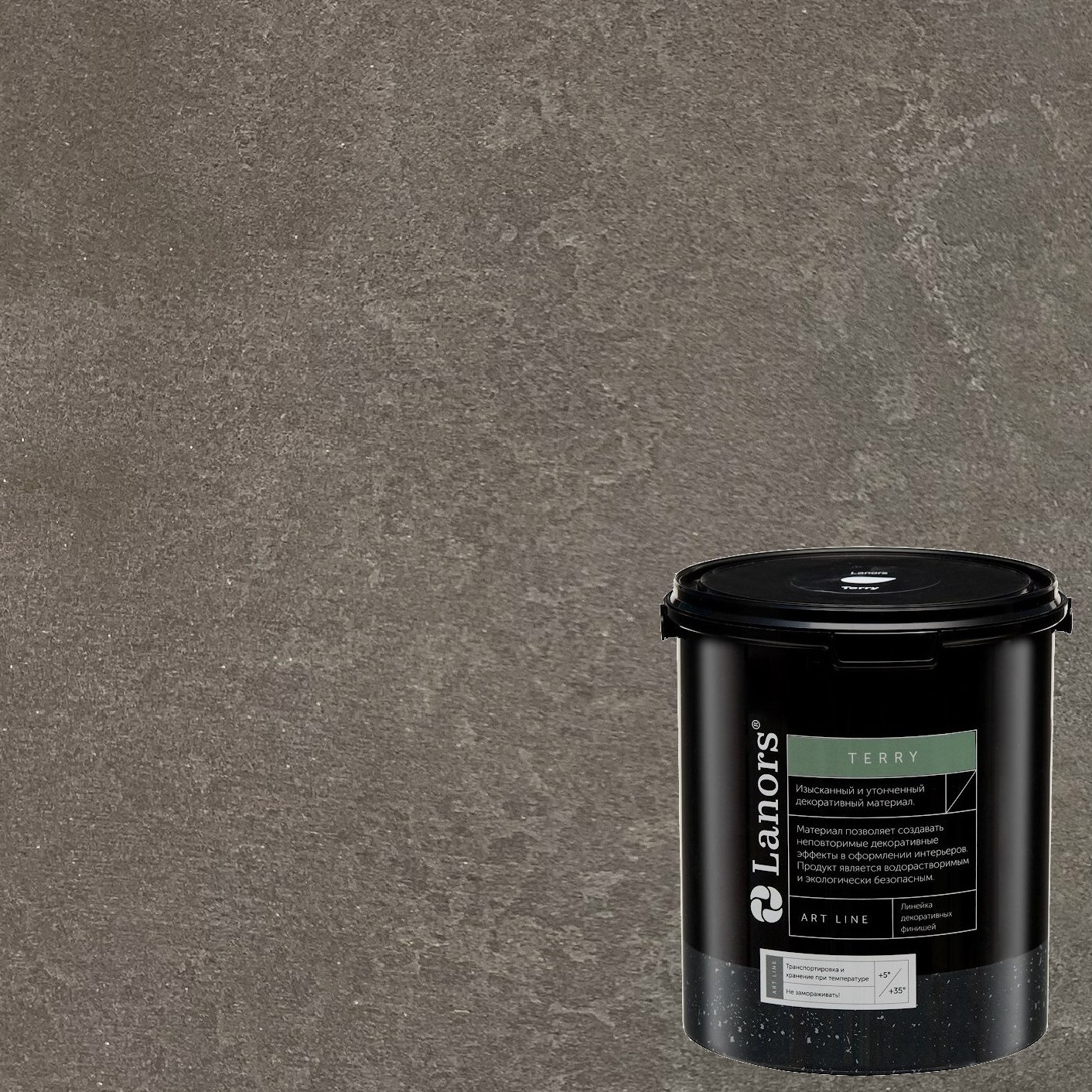 Штукатурка декоративная Lanors мокрый шелк Terry TR_024 1 л