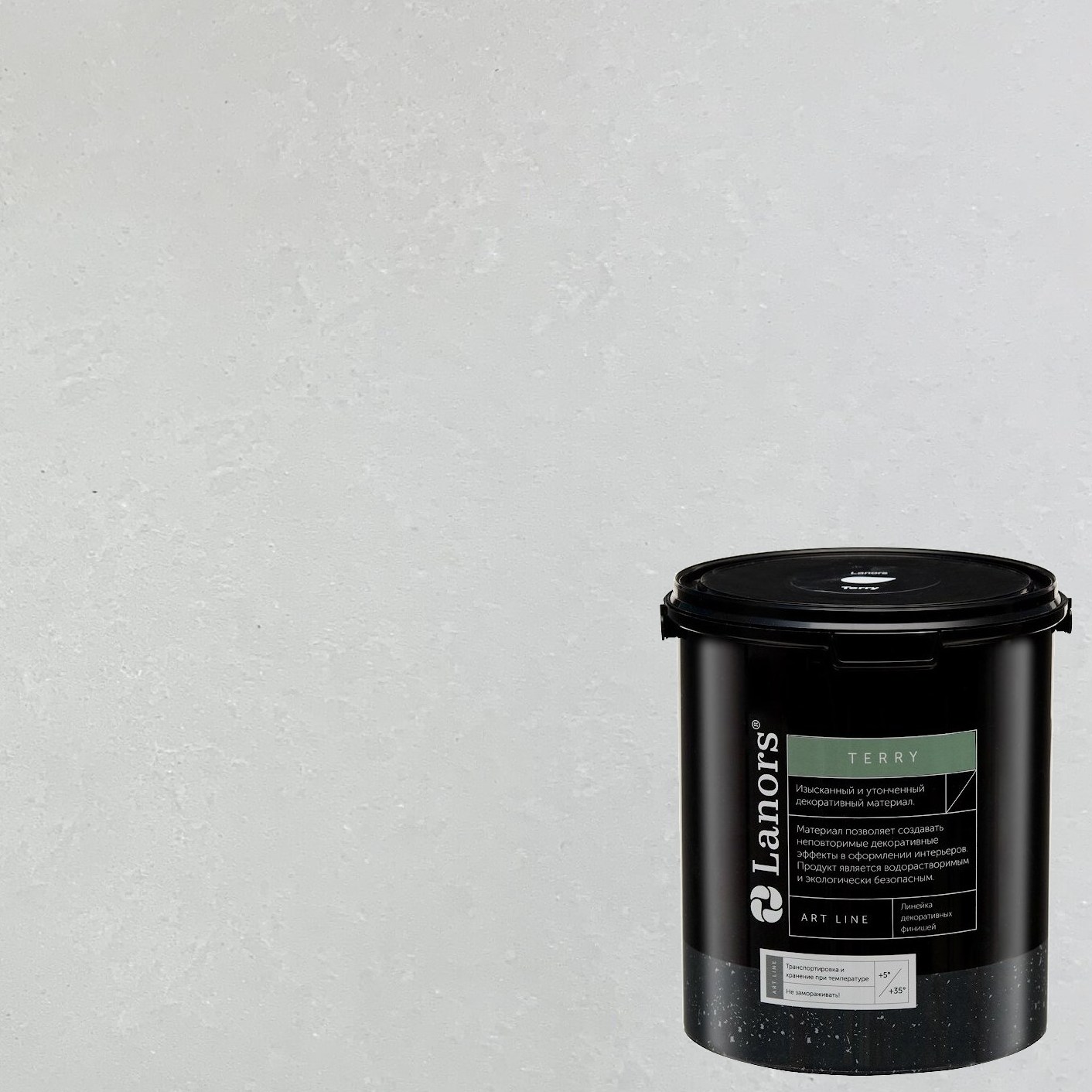 Штукатурка декоративная Lanors мокрый шелк Terry TR_025 1 л