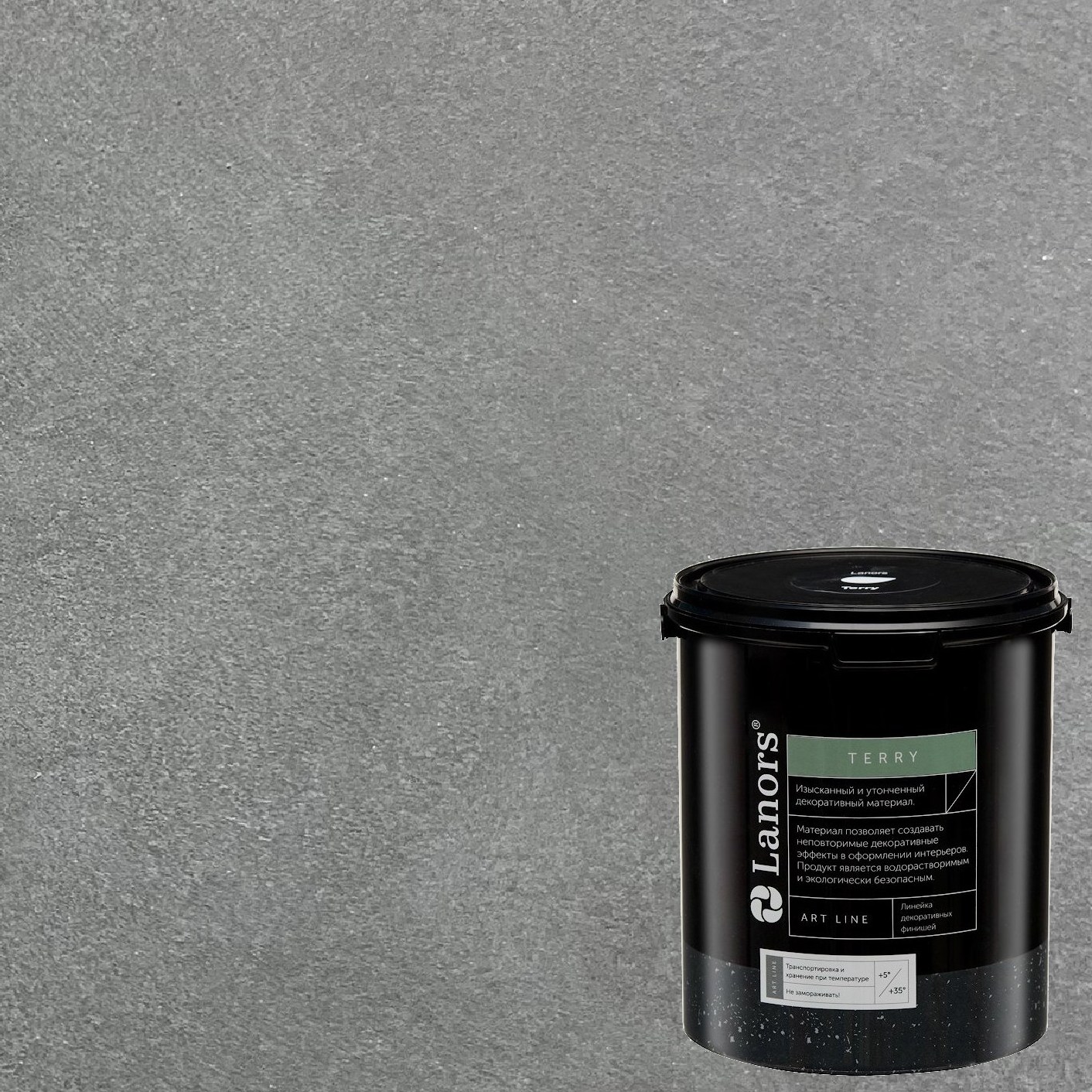 Штукатурка декоративная Lanors мокрый шелк Terry TR_027 1 л