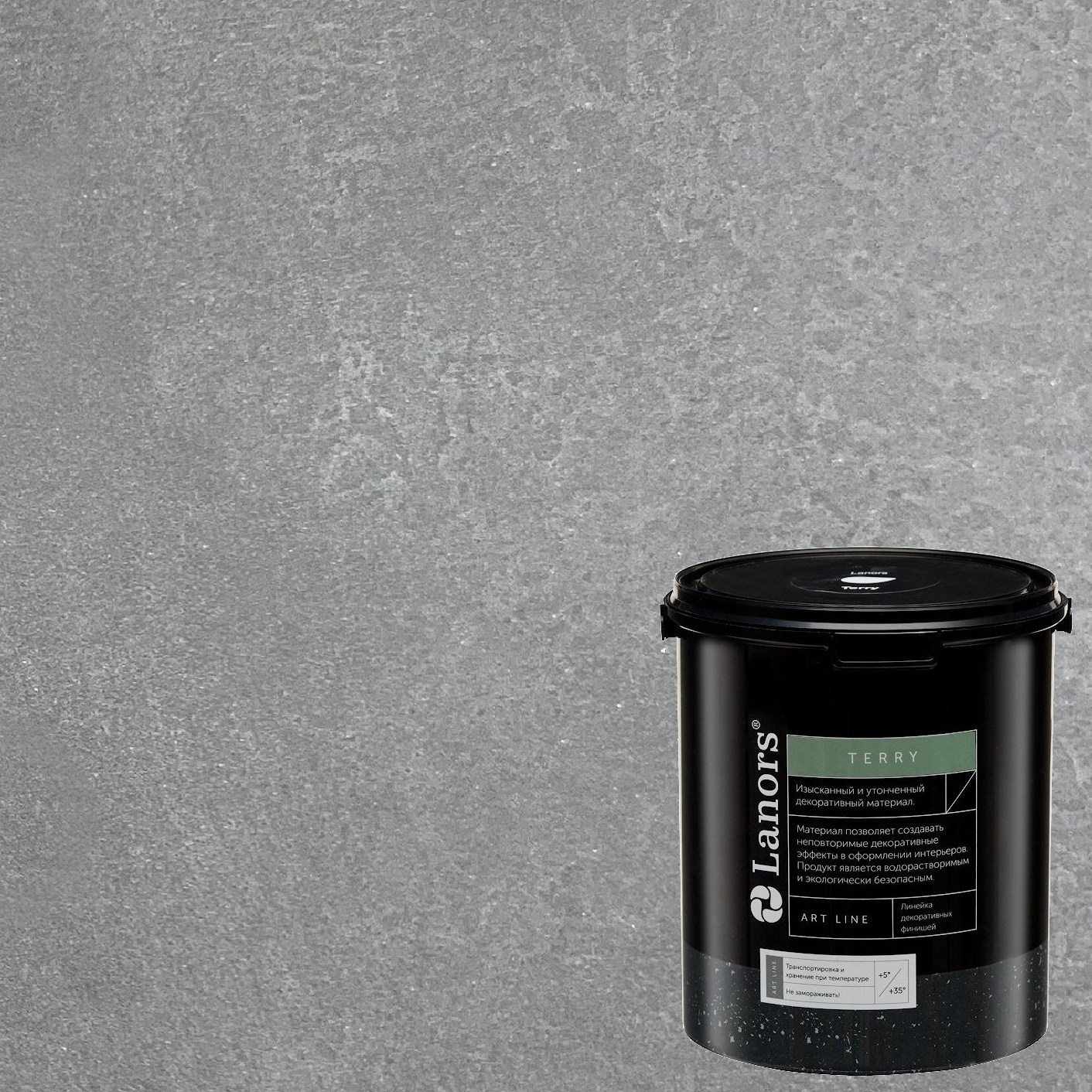 Штукатурка декоративная Lanors мокрый шелк Terry TR_031 1 л Штукатурка декоративная Lanors мокрый шелк Terry TR_031 1 л