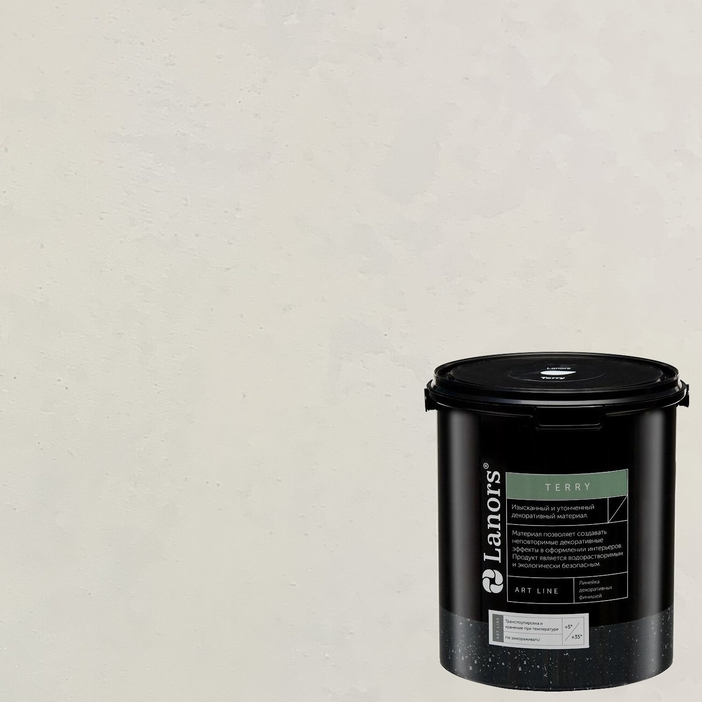 Штукатурка декоративная Lanors мокрый шелк Terry TR_037 1 л