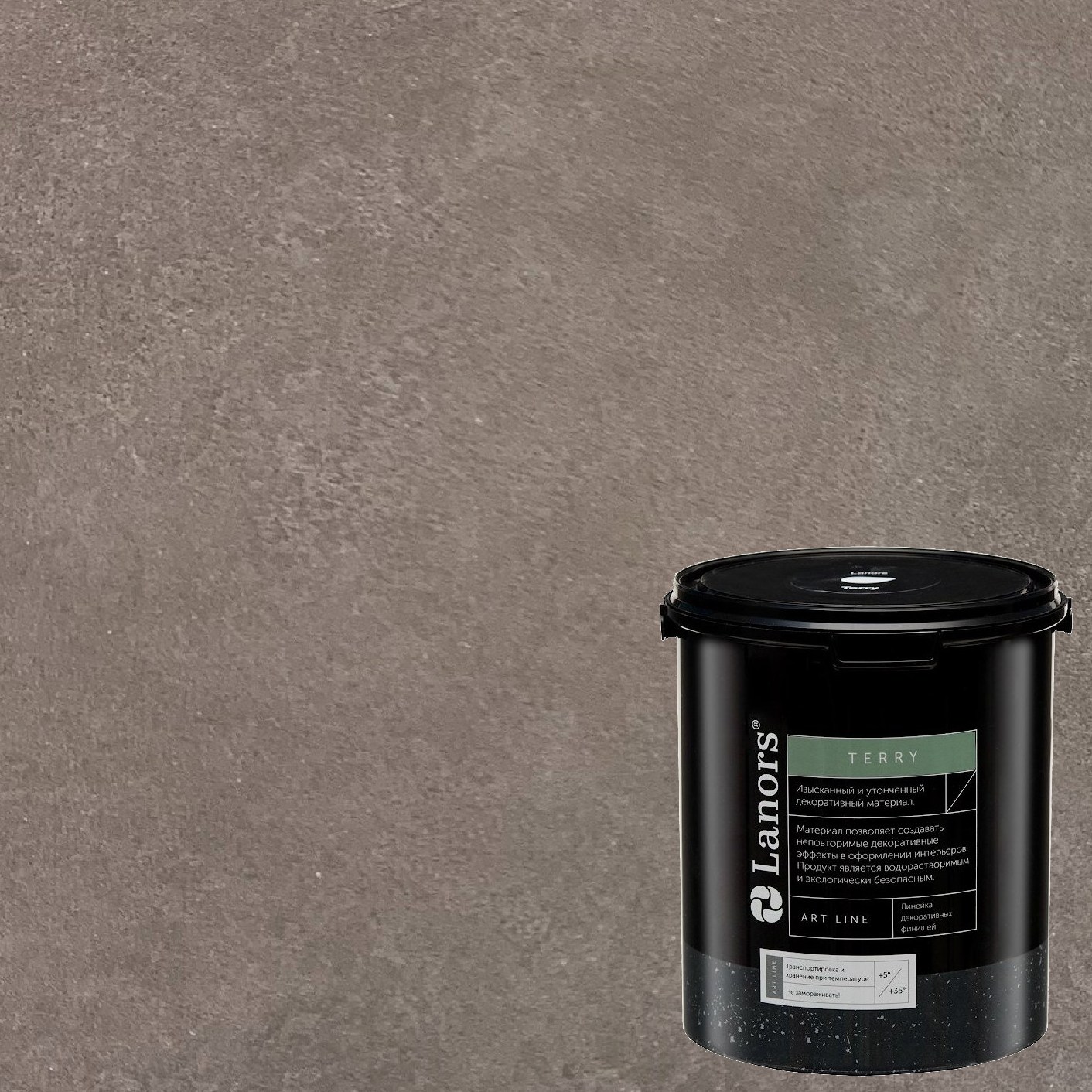 Штукатурка декоративная Lanors мокрый шелк Terry TR_040 1 л