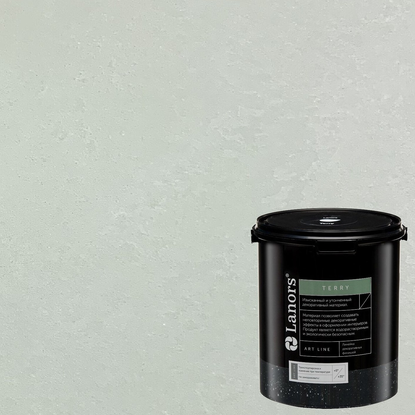 Штукатурка декоративная Lanors мокрый шелк Terry TR_041 2,7 л