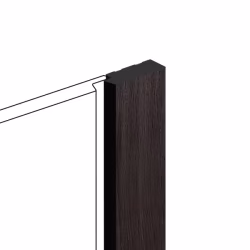 Финишный молдинг Hiwood LF124B BR395K 2700×31×12