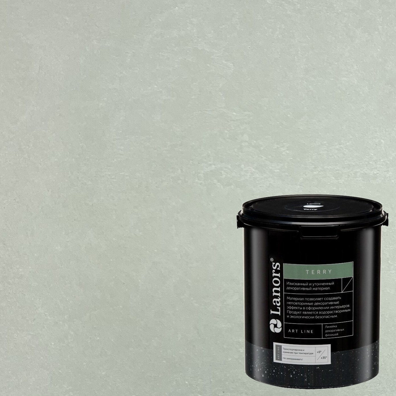 Штукатурка декоративная Lanors мокрый шелк Terry TR_046 1 л