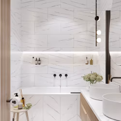 Кварцвиниловый SPC ламинат Cronafloor Stone Калакатта ZH-81014-1 600×300×4