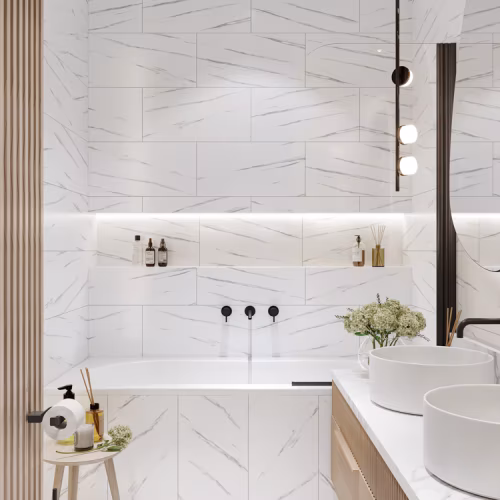 Кварцвиниловая плитка Cronafloor клеевая Stone Калакатта S LVT 002 600×300×2,5