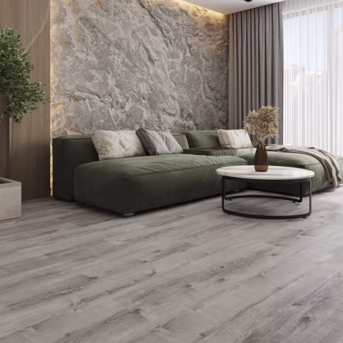 Кварцвиниловый SPC ламинат Cronafloor Nano Дуб Лондон ZH-81133-2 1200×180×3,5