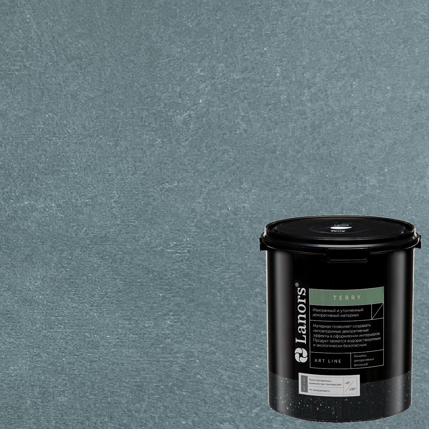 Штукатурка декоративная Lanors мокрый шелк Terry TR_051 1 л